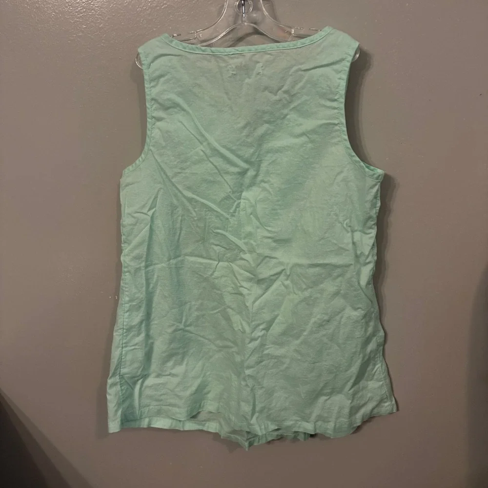 Old Navy Set of 2 Sleeveless Top Orange Teal Sequin Embellished (Girls Medium 8)